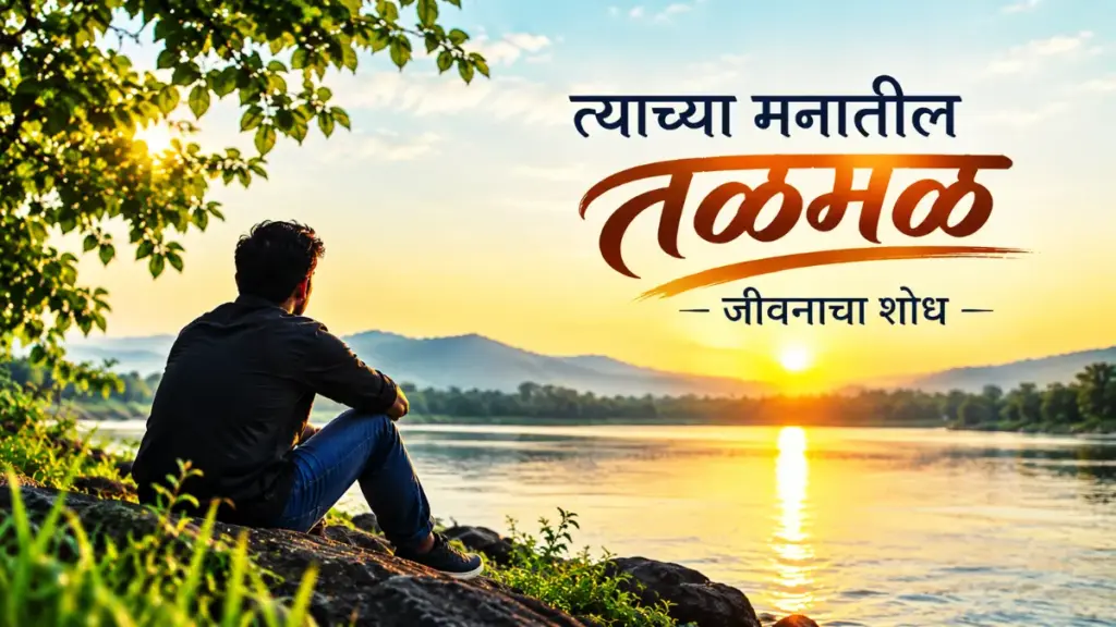मराठी लेख संग्रह, सुंदर मराठी लेख, प्रेरणादायी मराठी लेख, मनाला स्पर्श करणारे मराठी लेख, मराठी साहित्य, Marathi Lekh, Marathi Article, Tyachya Manatil Talmal, Jivnacha Shodh,